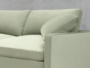 6-Seat Modular Double Chaise Sectional (Thin Arms) - 7th Avenue
