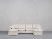 6-Seat Modular Double Chaise Sectional (Thin Arms) - 7th Avenue