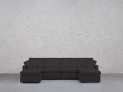 6-Seat Modular Double Chaise Sectional (Thin Arms) - 7th Avenue