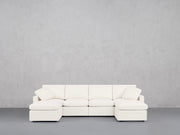 6-Seat Modular Double Chaise Sectional (Thin Arms) - 7th Avenue
