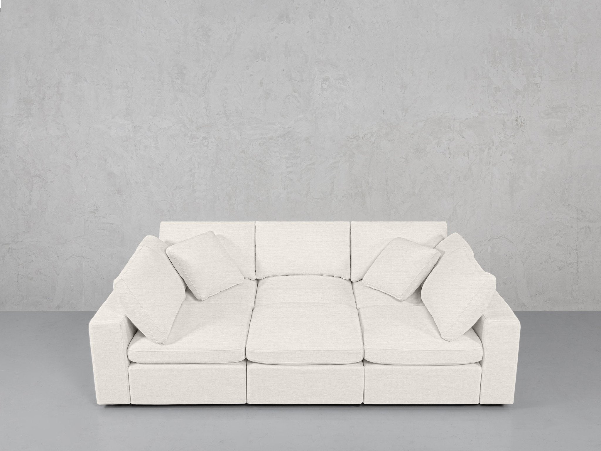 6-Seat Modular Pit Sofa Sectional | 7th Avenue