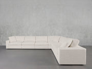 6-Seat Modular Corner Right Sectional