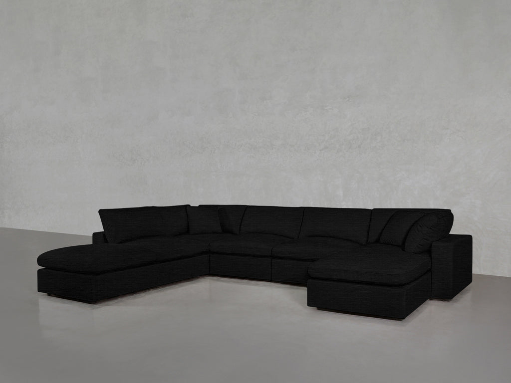 7-Seat Modular Chaise Corner Lounger Sectional