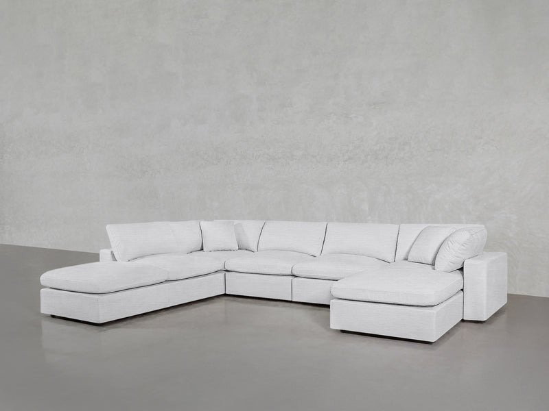 7-Seat Modular Chaise Corner Lounger Sectional