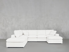 7 - Seat Modular Chaise Corner Lounger Sectional - 7th Avenue