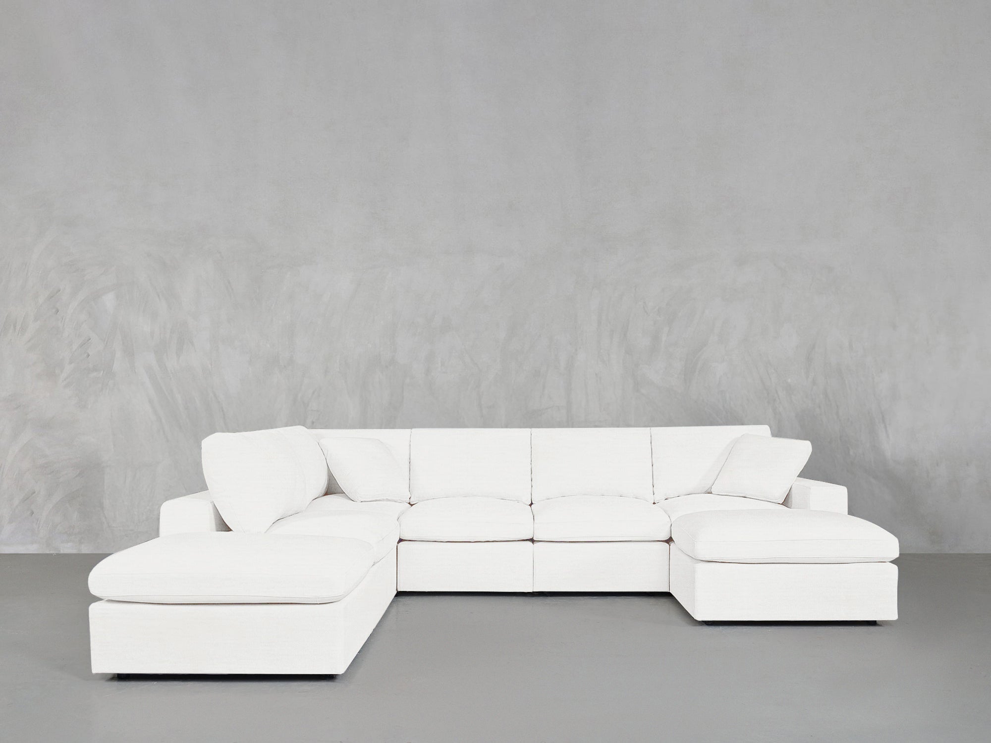 7 - Seat Modular Chaise Corner Lounger Sectional - 7th Avenue