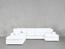 7 - Seat Modular Chaise Corner Lounger Sectional - 7th Avenue