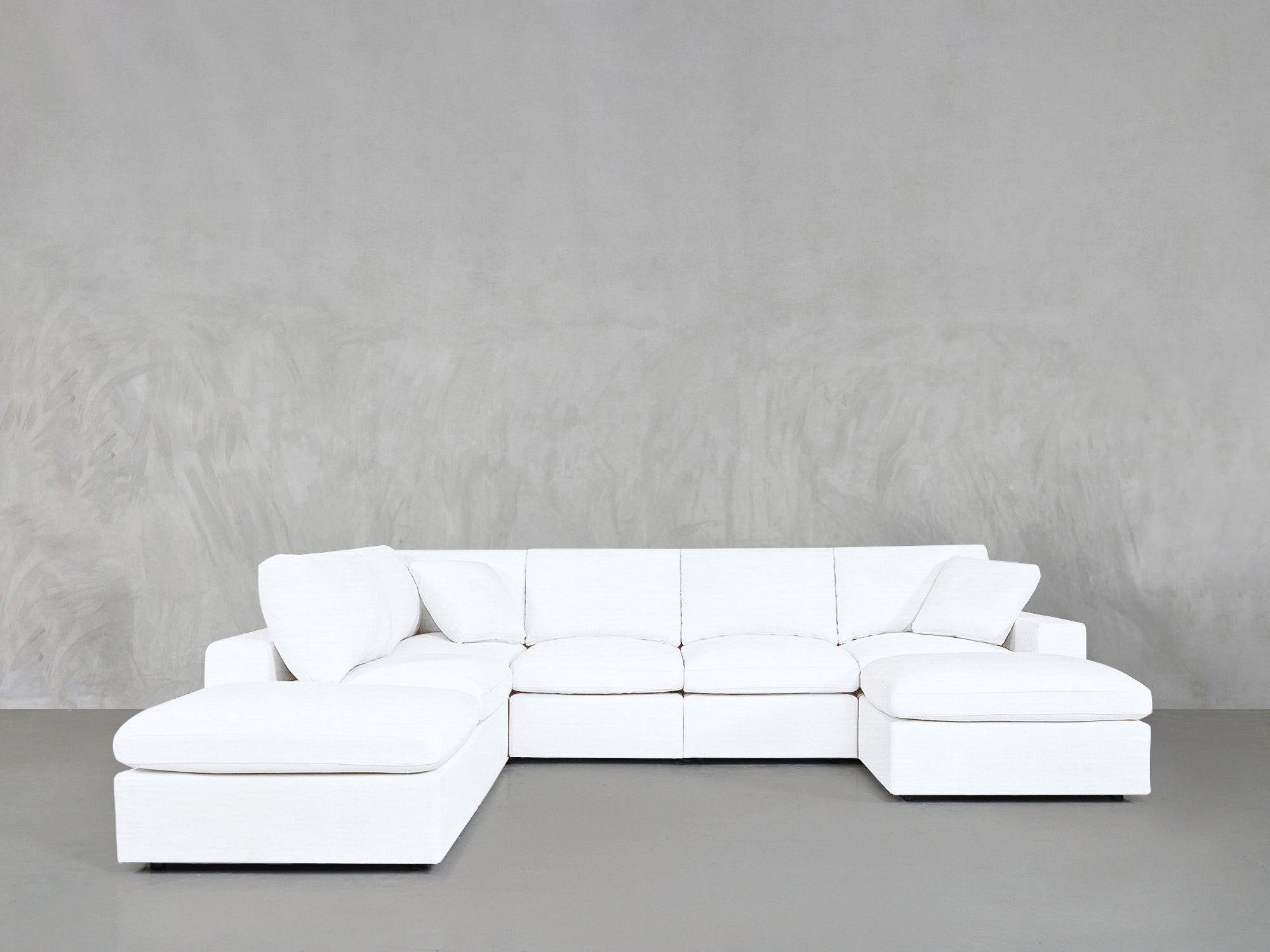 7 - Seat Modular Chaise Corner Lounger Sectional - 7th Avenue