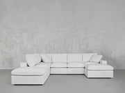 7 - Seat Modular Chaise Corner Lounger Sectional - 7th Avenue