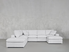 7 - Seat Modular Chaise Corner Lounger Sectional - 7th Avenue