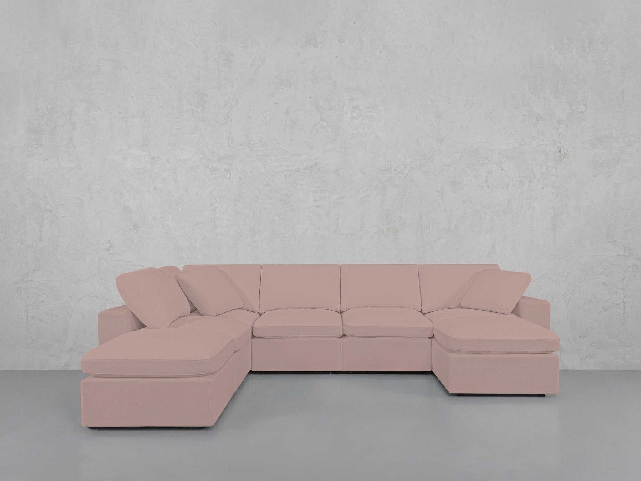 7 - Seat Modular Chaise Corner Lounger Sectional - 7th Avenue