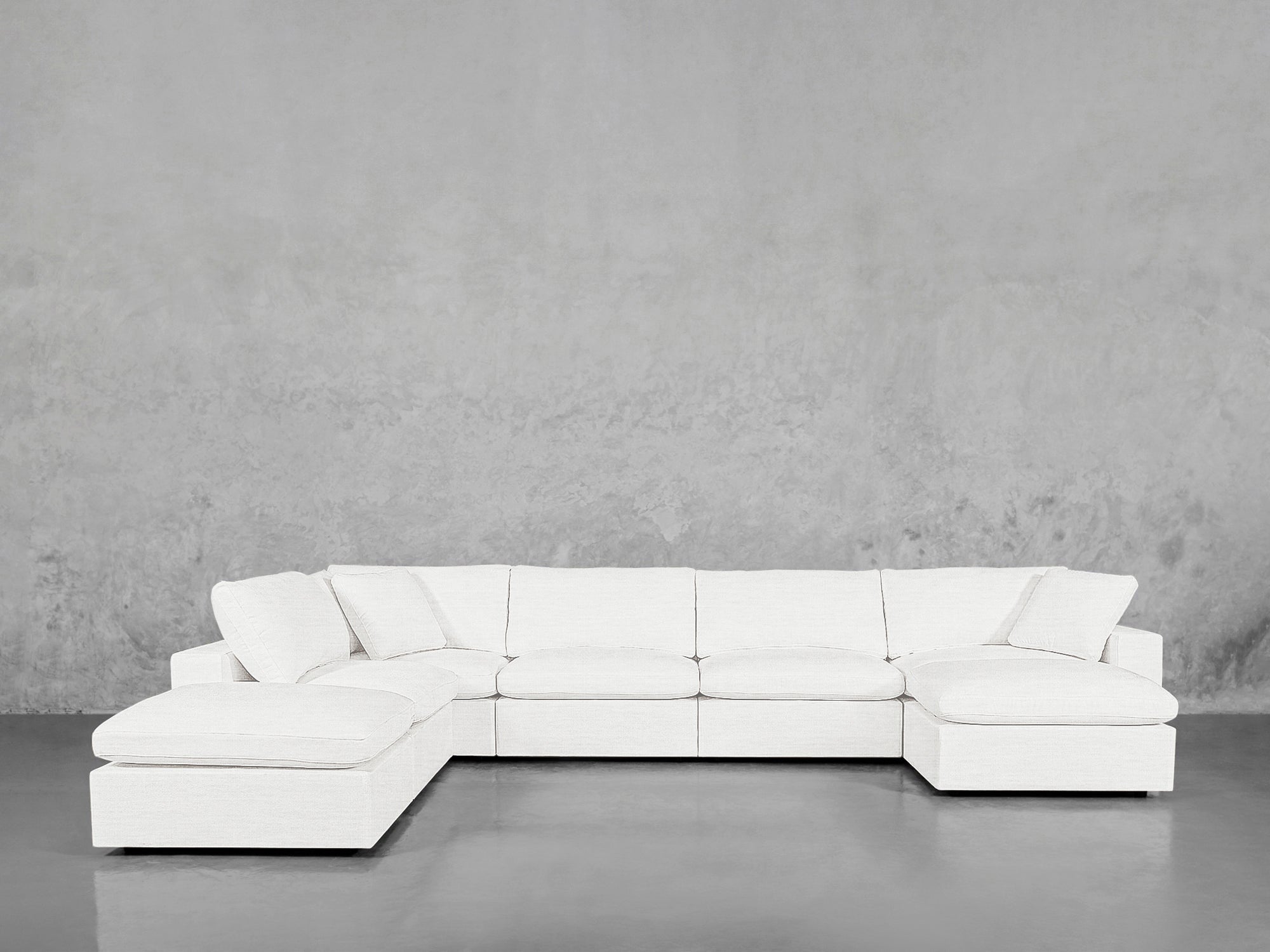 7 - Seat Modular Chaise Corner Lounger Sectional - 7th Avenue