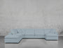 7 - Seat Modular Chaise Corner Lounger Sectional - 7th Avenue