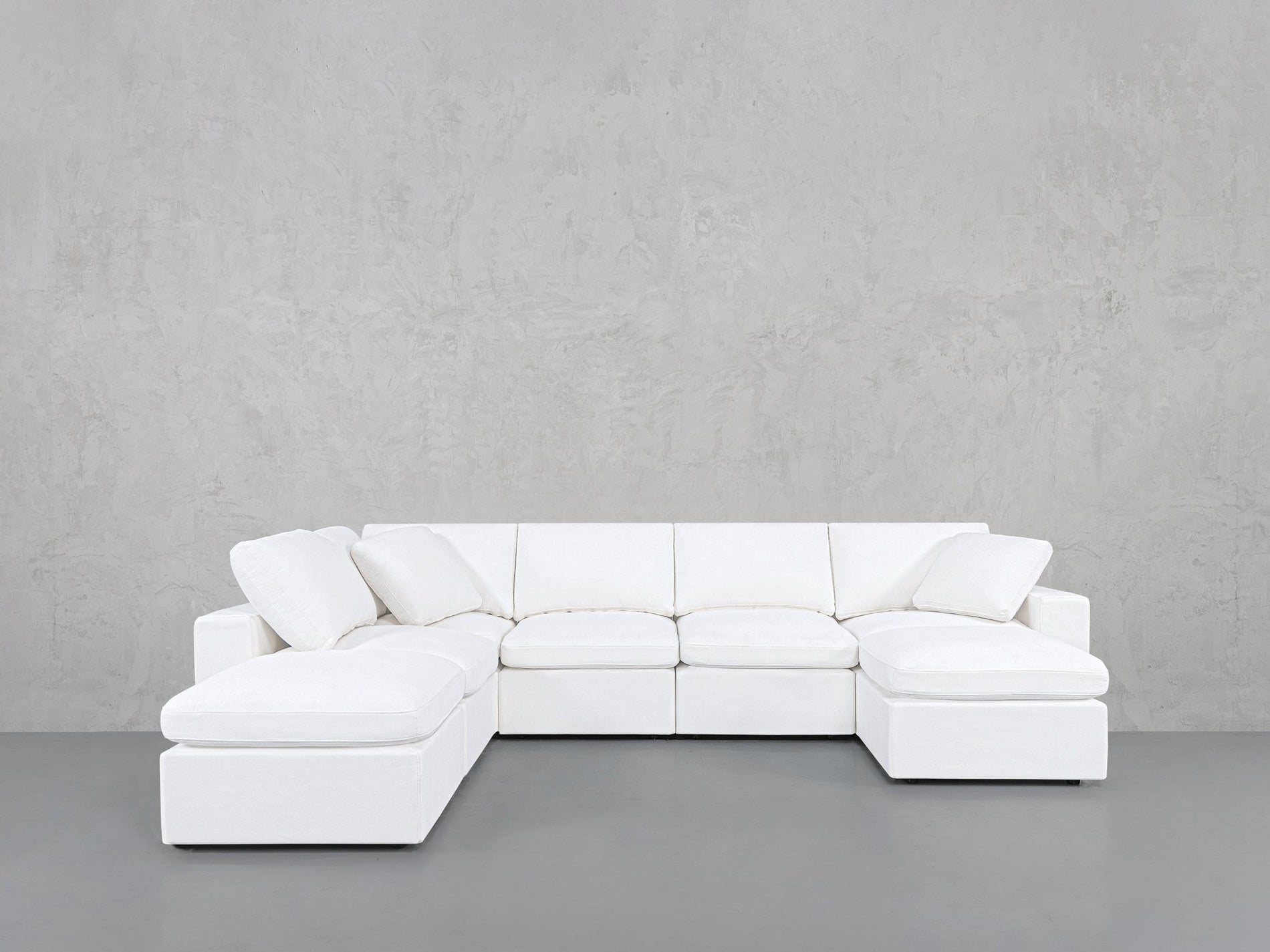 7 - Seat Modular Chaise Corner Lounger Sectional - 7th Avenue