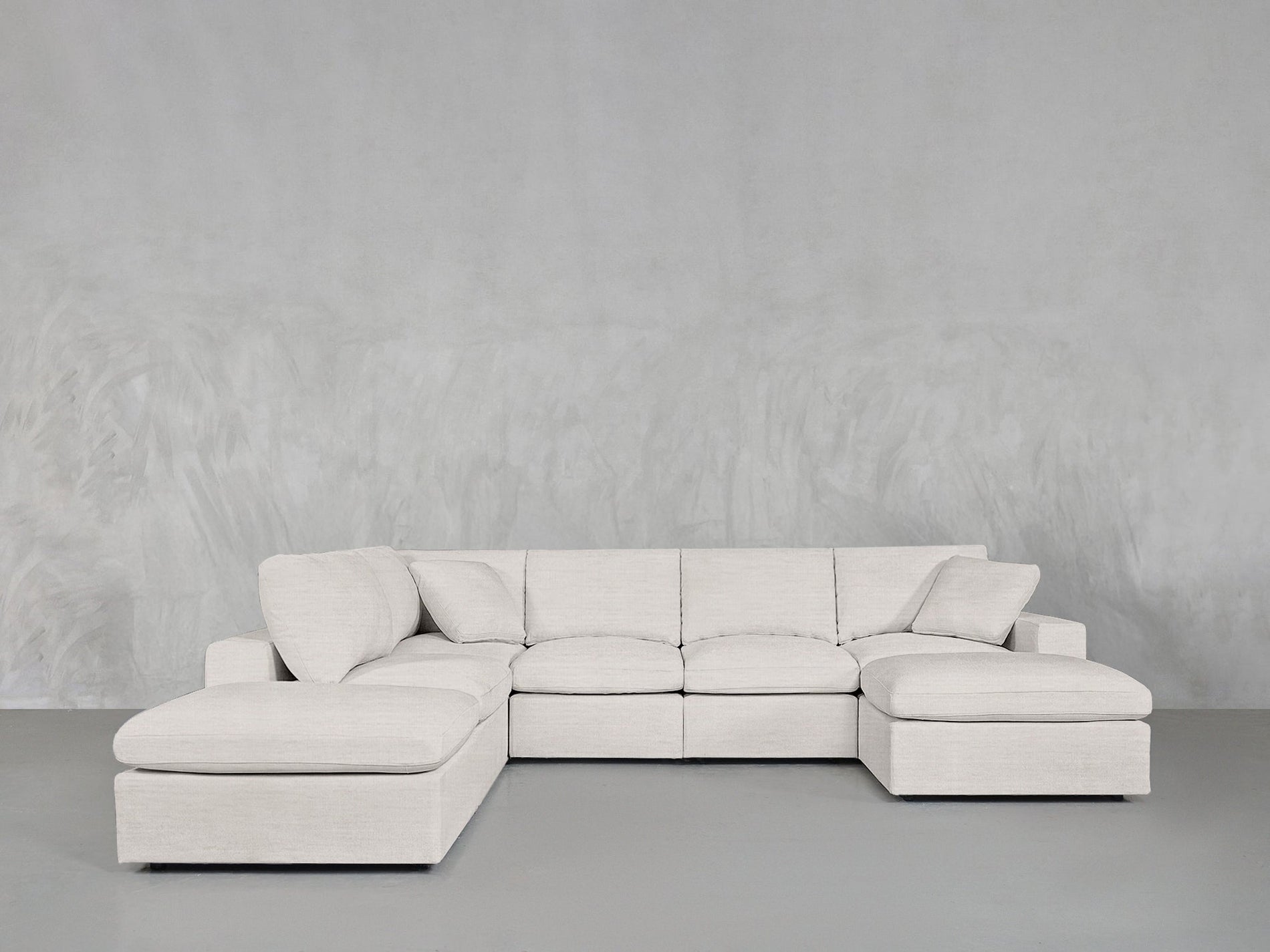7 - Seat Modular Chaise Corner Lounger Sectional - 7th Avenue