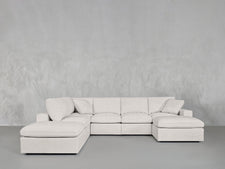 7 - Seat Modular Chaise Corner Lounger Sectional - 7th Avenue
