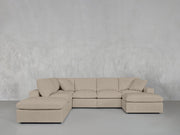 7-Seat Modular Chaise Corner Lounger Sectional - 7th Avenue