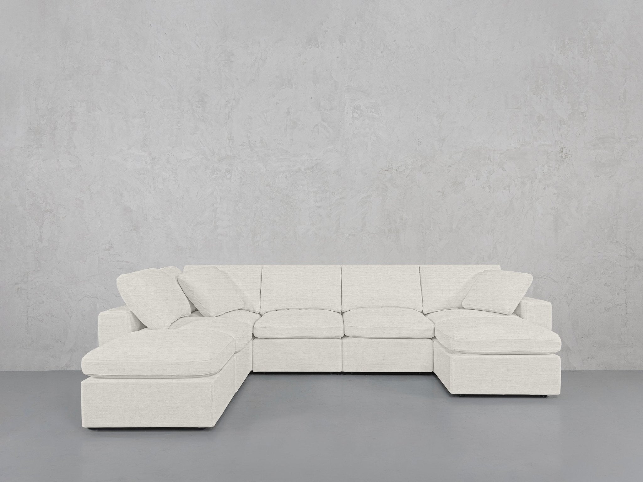 7 - Seat Modular Chaise Corner Lounger Sectional - 7th Avenue