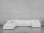 7-Seat Modular Chaise Corner Lounger Sectional - 7th Avenue