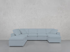 7 - Seat Modular Chaise Corner Lounger Sectional - 7th Avenue