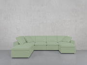 7-Seat Modular Chaise Corner Lounger Sectional - 7th Avenue