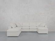 7 - Seat Modular Chaise Corner Lounger Sectional - 7th Avenue