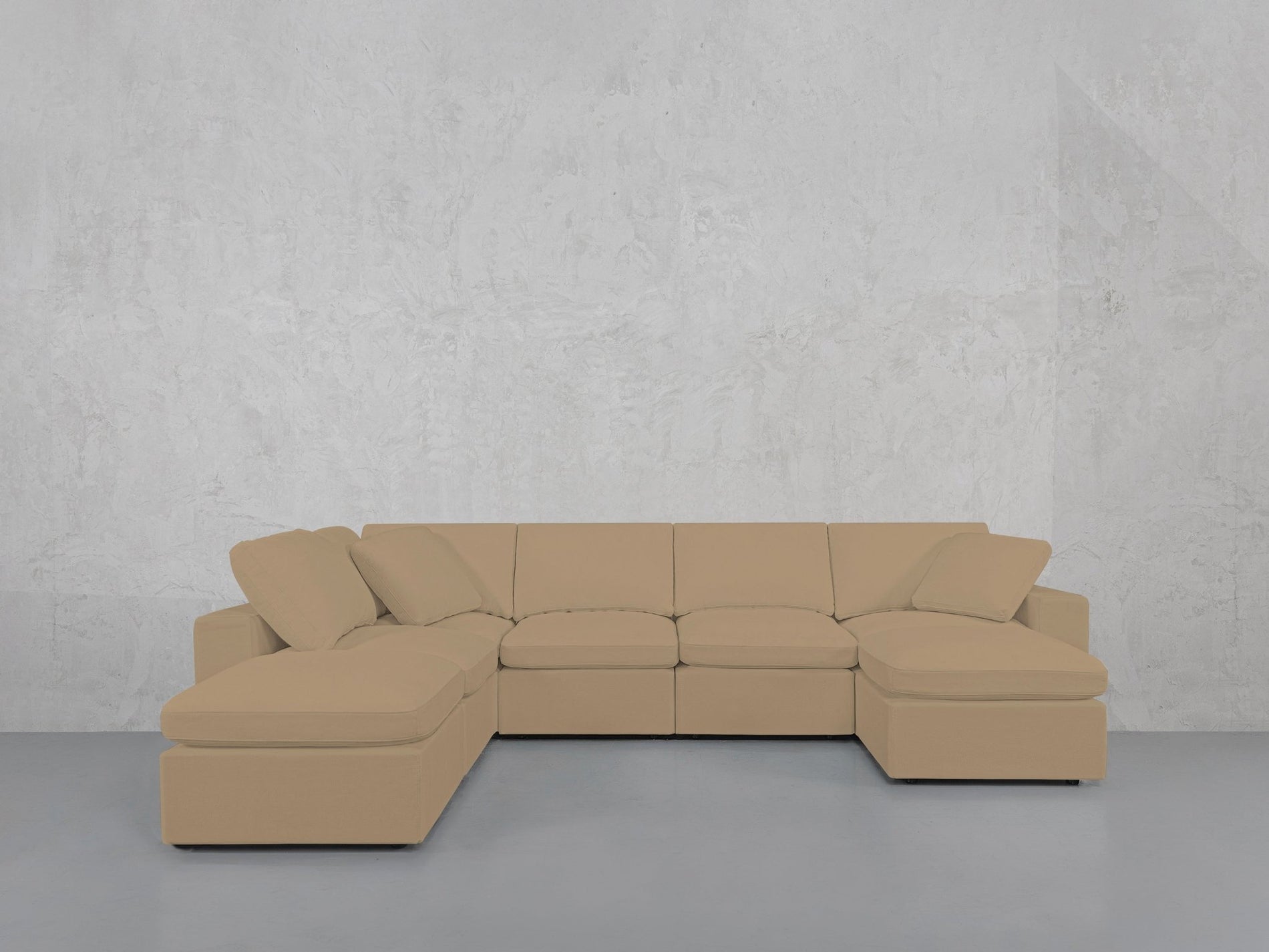7 - Seat Modular Chaise Corner Lounger Sectional - 7th Avenue