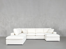 7 - Seat Modular Chaise Corner Lounger Sectional - 7th Avenue