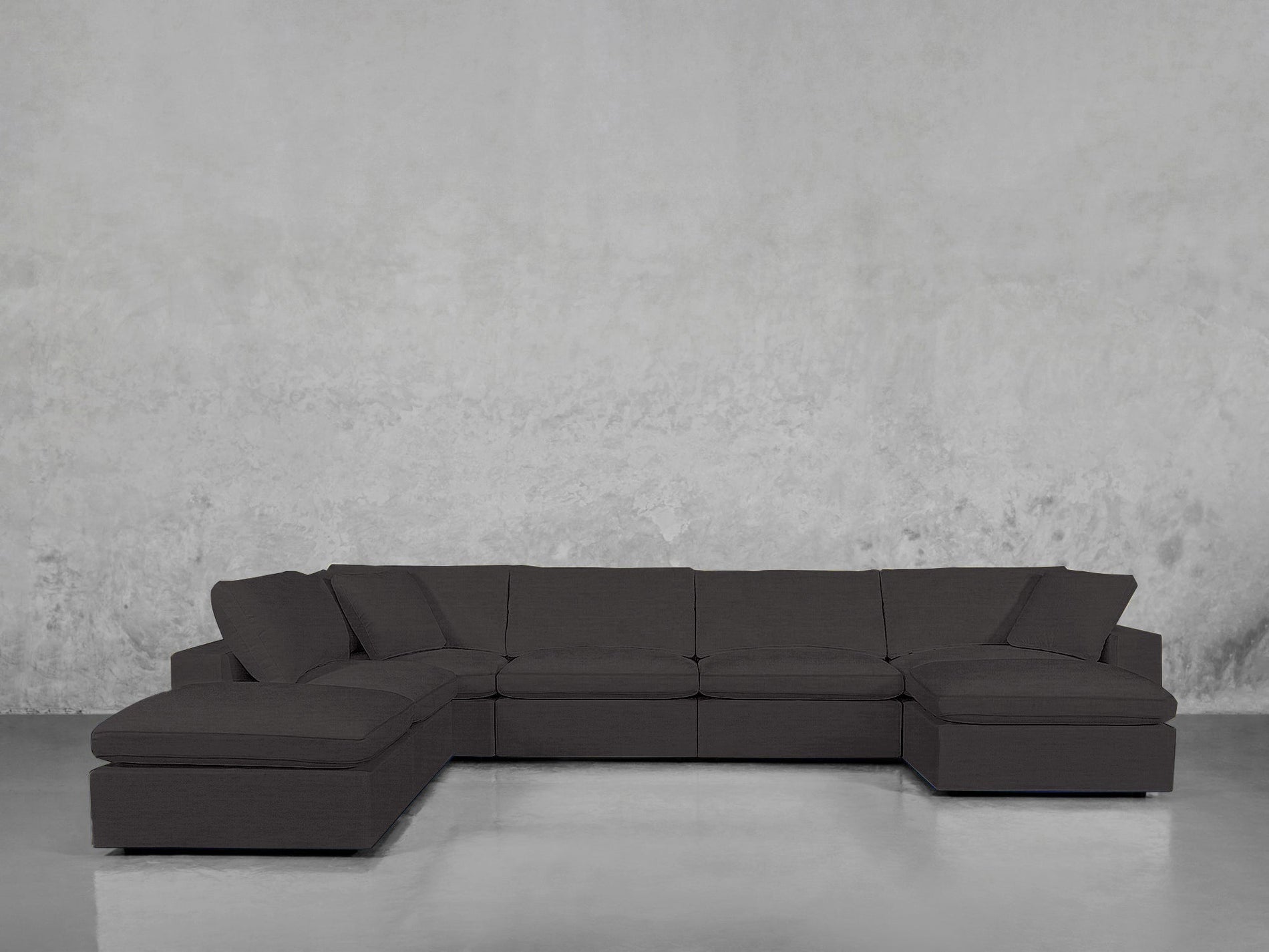 7 - Seat Modular Chaise Corner Lounger Sectional - 7th Avenue