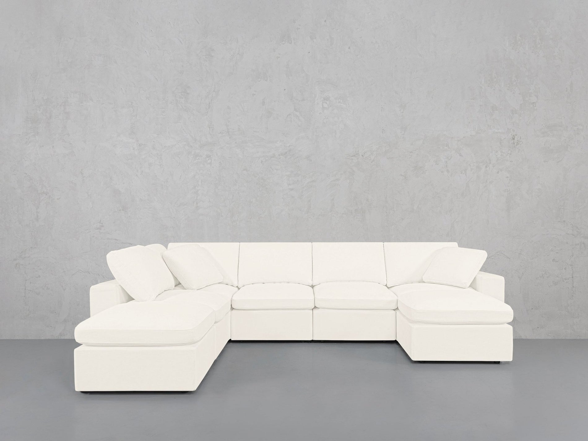 7 - Seat Modular Chaise Corner Lounger Sectional - 7th Avenue