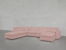 7 - Seat Modular Chaise Corner Lounger Sectional - 7th Avenue