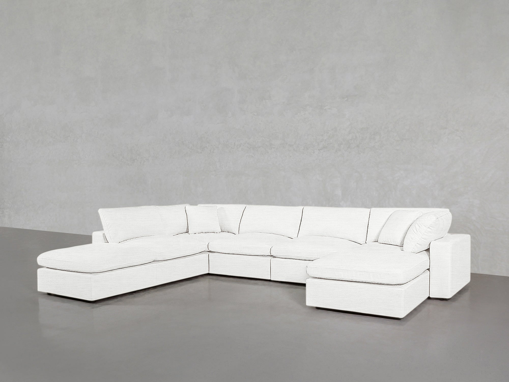 7 - Seat Modular Chaise Corner Lounger Sectional - 7th Avenue