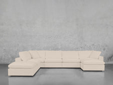 7 - Seat Modular Chaise Corner Lounger Sectional - 7th Avenue