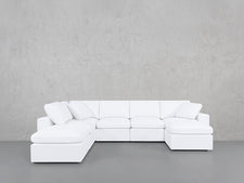 7 - Seat Modular Chaise Corner Lounger Sectional - 7th Avenue