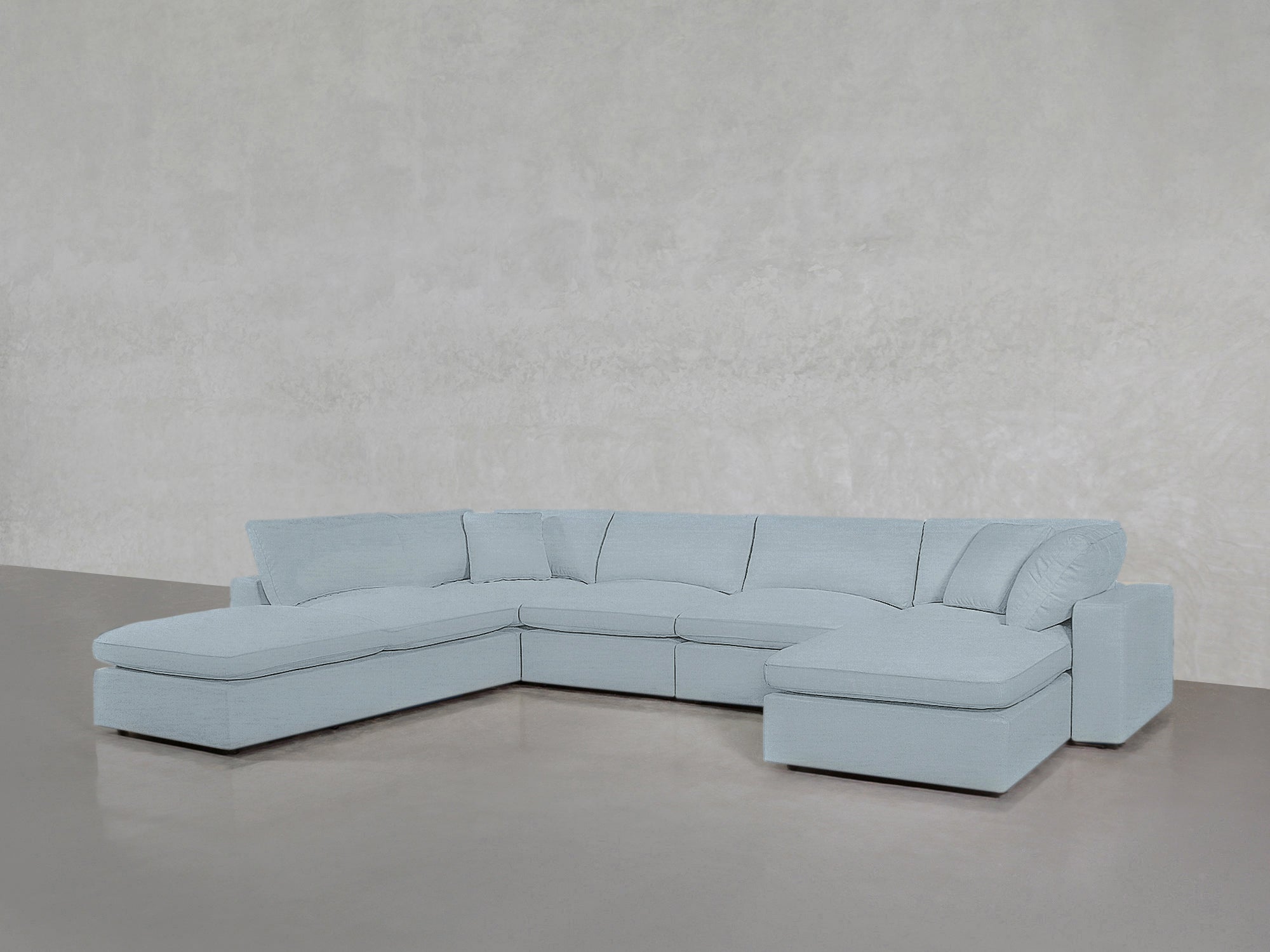 7 - Seat Modular Chaise Corner Lounger Sectional - 7th Avenue