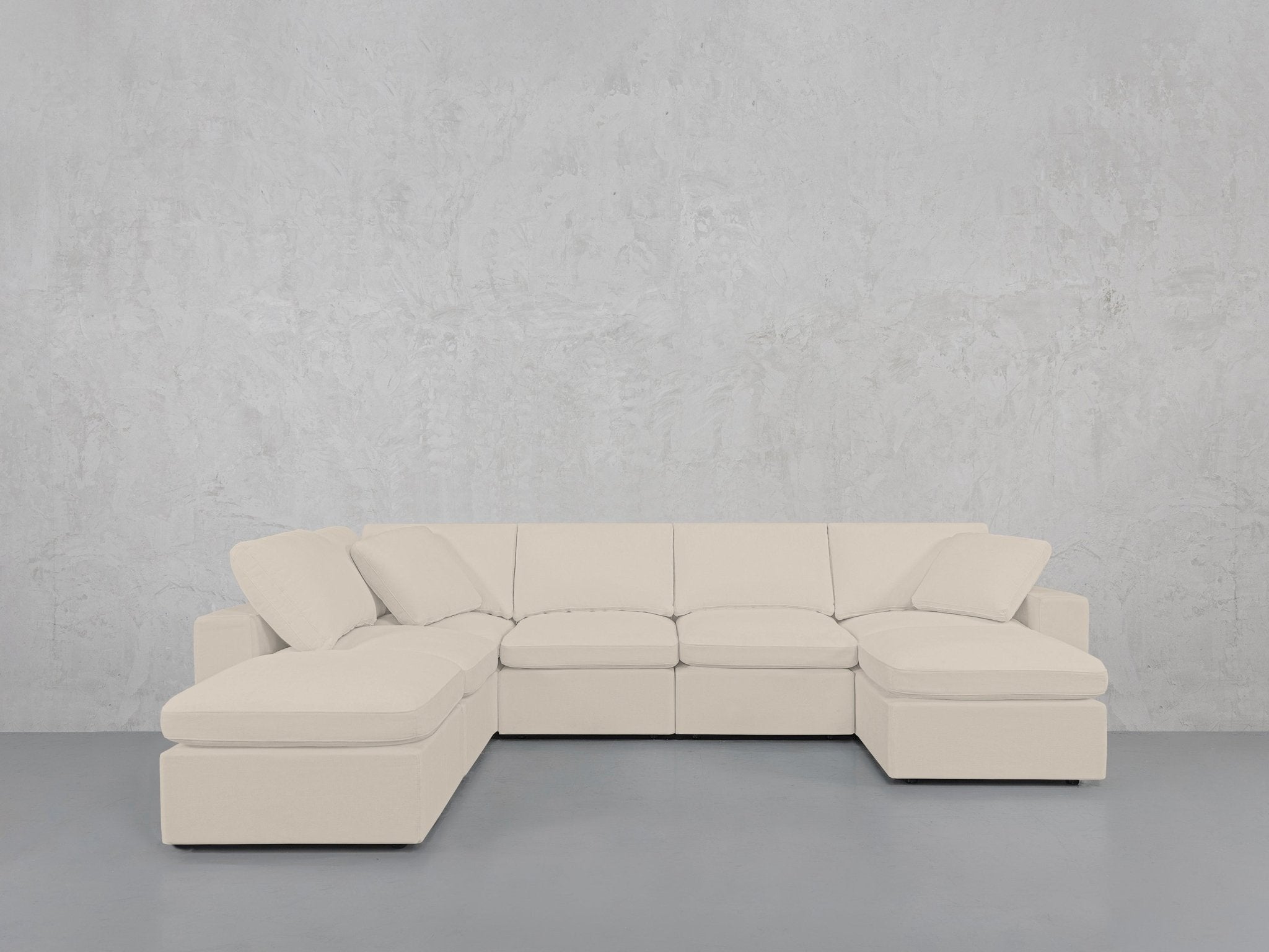 7 - Seat Modular Chaise Corner Lounger Sectional - 7th Avenue