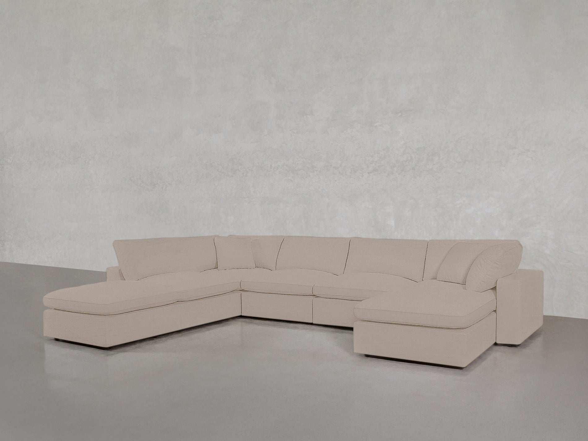 7 - Seat Modular Chaise Corner Lounger Sectional - 7th Avenue