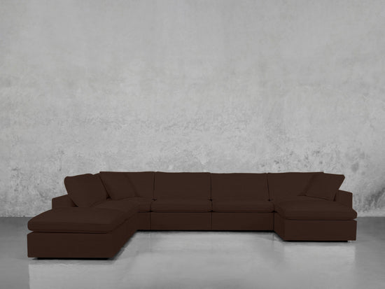 7 - Seat Modular Chaise Corner Lounger Sectional - 7th Avenue