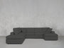 7 - Seat Modular Chaise Corner Lounger Sectional - 7th Avenue