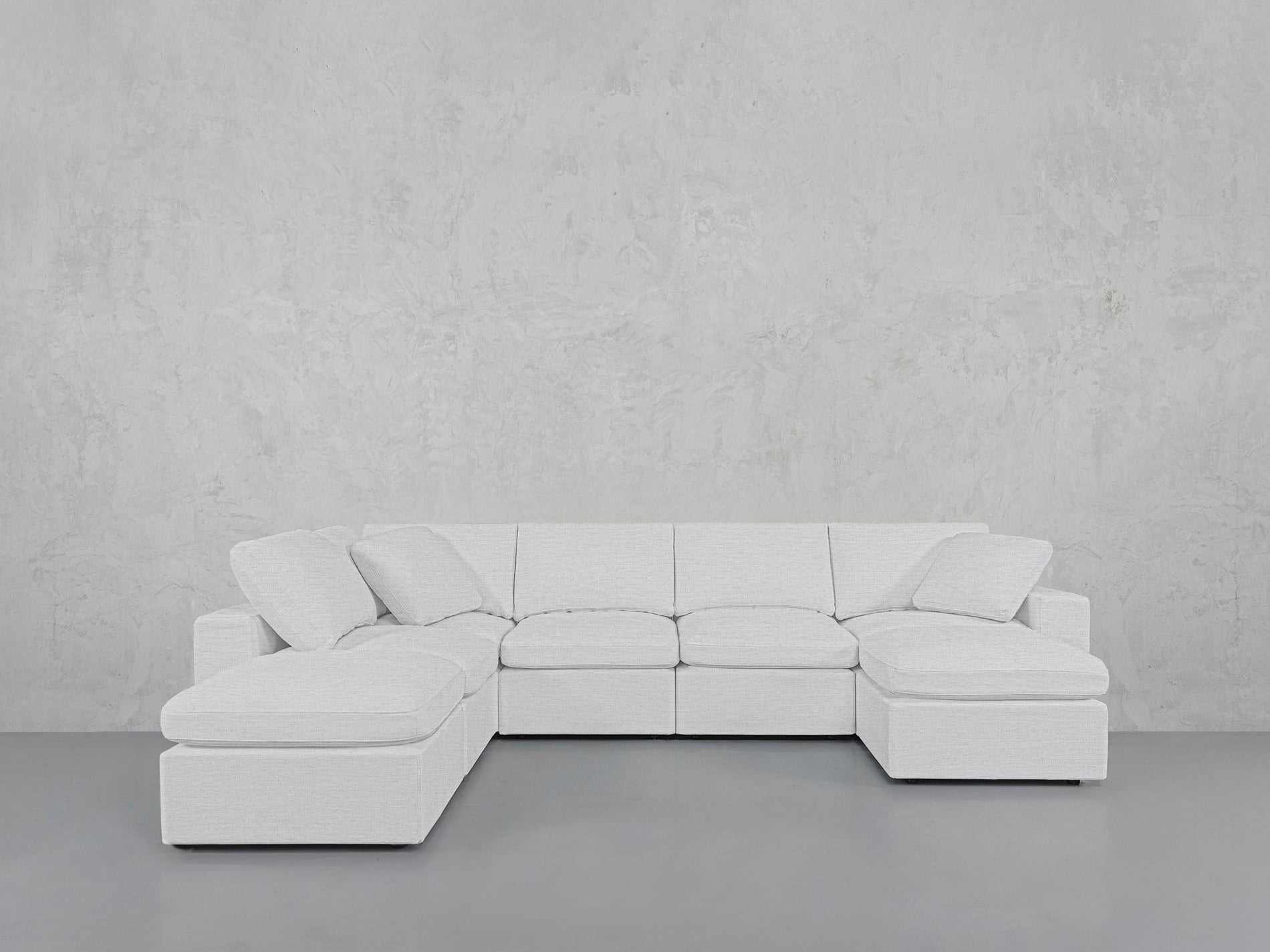 7 - Seat Modular Chaise Corner Lounger Sectional - 7th Avenue
