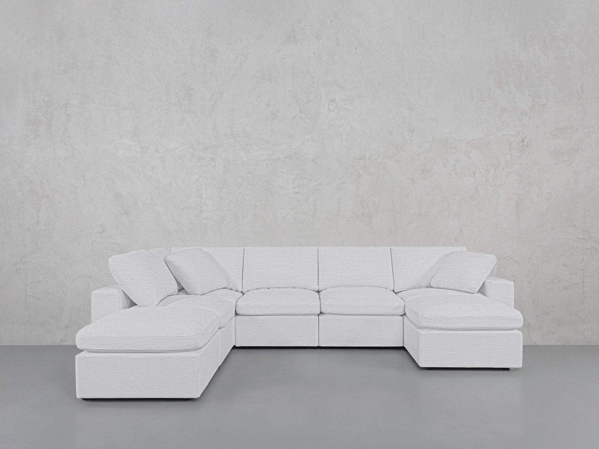 7 - Seat Modular Chaise Corner Lounger Sectional - 7th Avenue