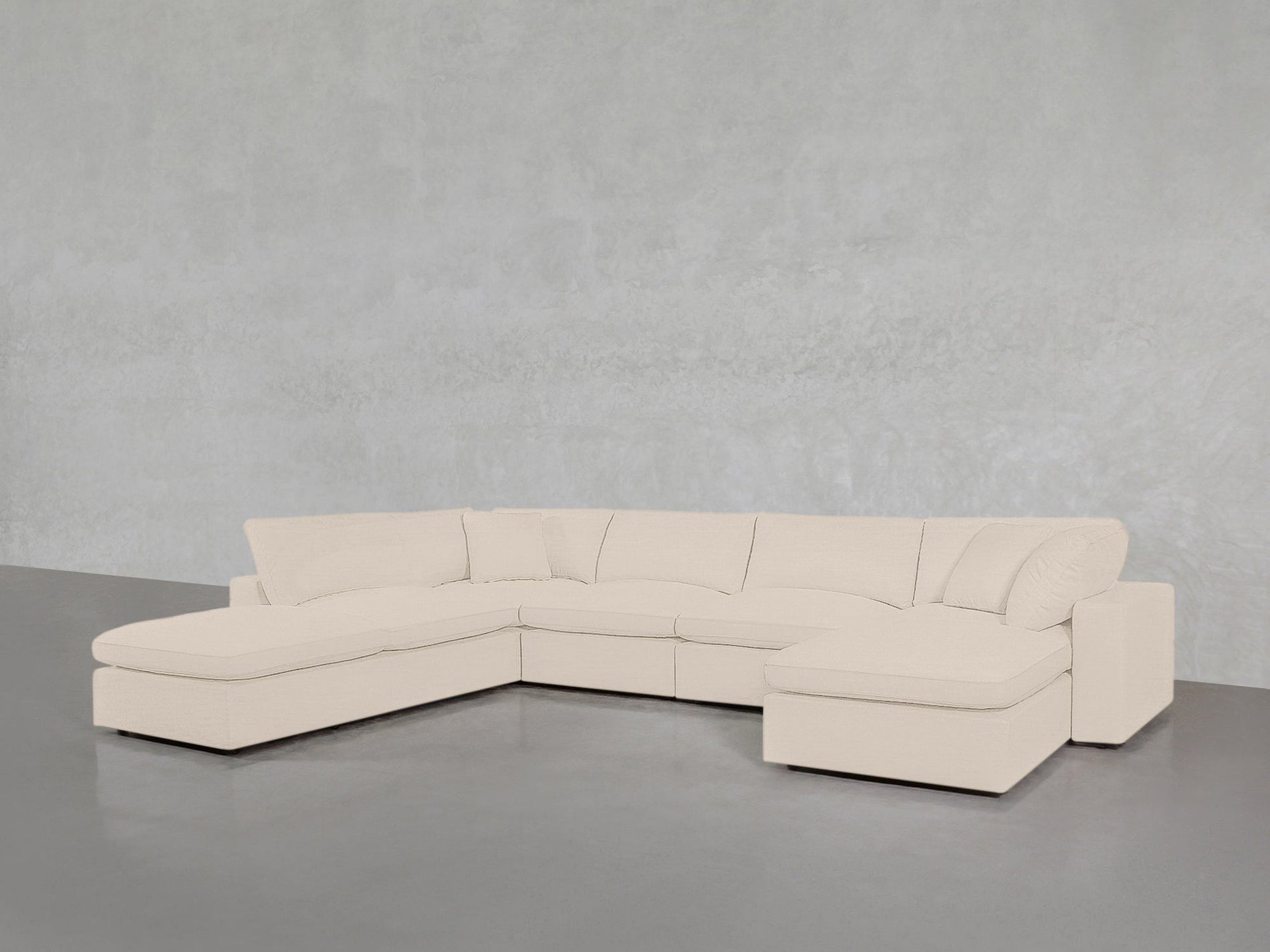 7 - Seat Modular Chaise Corner Lounger Sectional - 7th Avenue