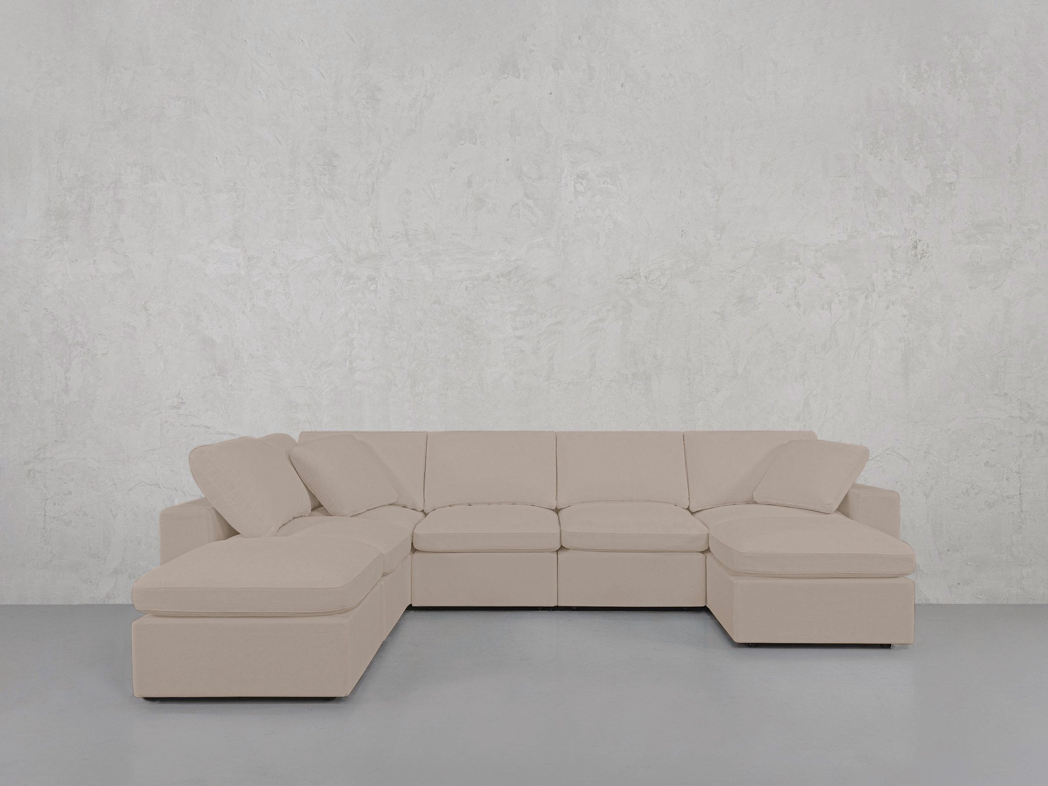 7 - Seat Modular Chaise Corner Lounger Sectional - 7th Avenue