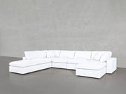 7 - Seat Modular Chaise Corner Lounger Sectional - 7th Avenue