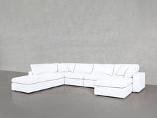 7 - Seat Modular Chaise Corner Lounger Sectional - 7th Avenue