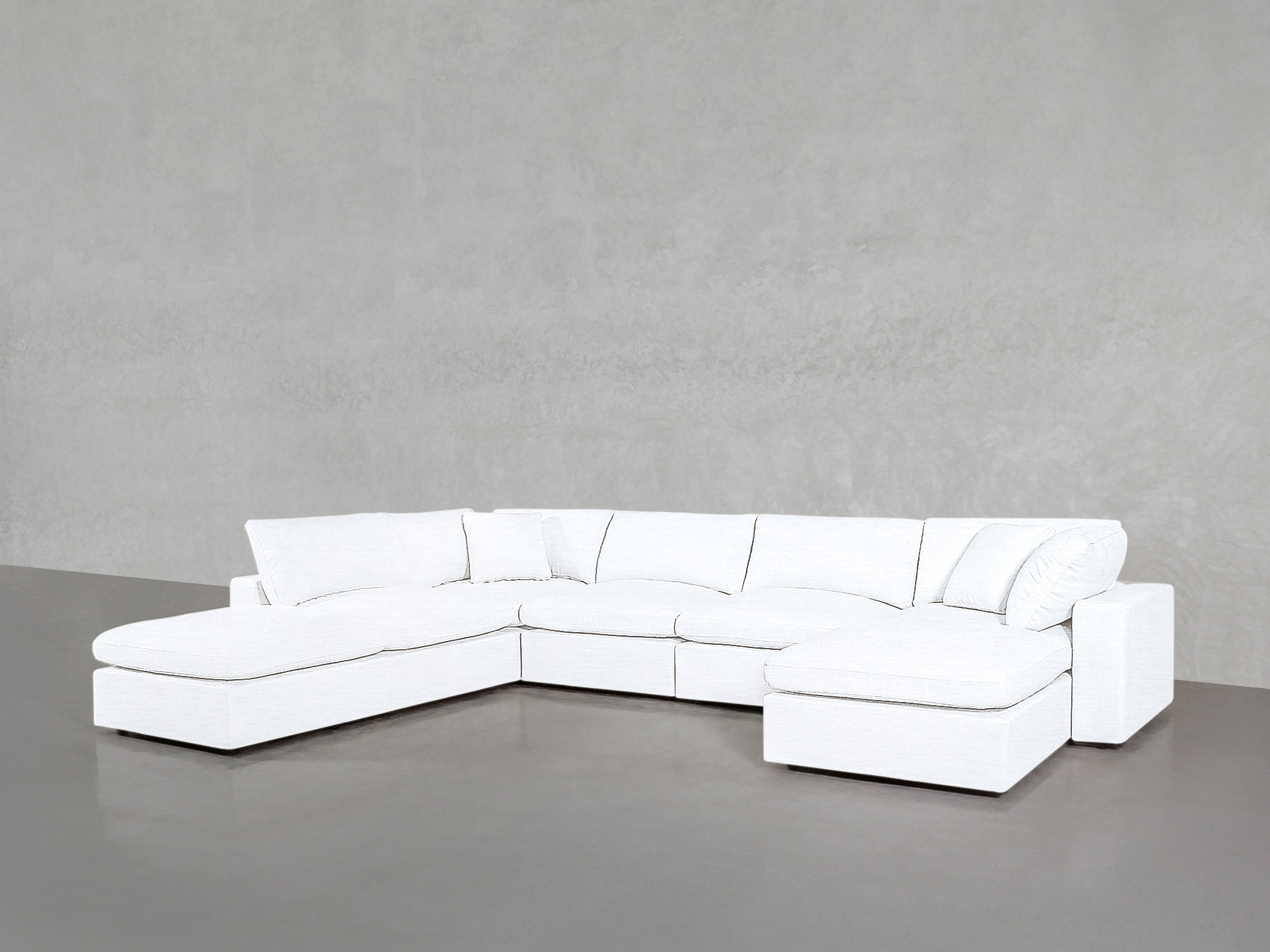 7 - Seat Modular Chaise Corner Lounger Sectional - 7th Avenue