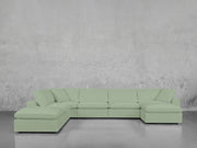 7-Seat Modular Chaise Corner Lounger Sectional - 7th Avenue