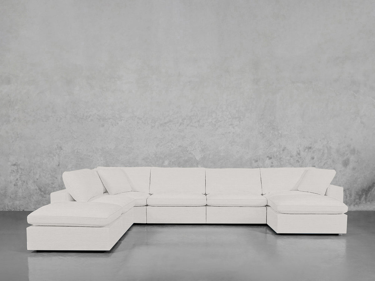 7-Seat Modular Chaise Corner Lounger Sectional