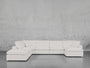 7-Seat Modular Chaise Corner Lounger Sectional