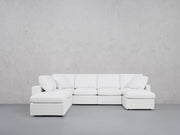 7-Seat Modular Chaise Corner Lounger Sectional (Thin Arm) - 7th Avenue